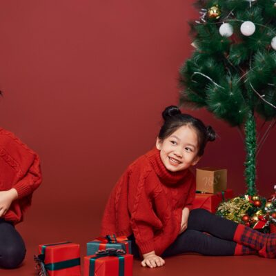 Sibling matching outfits